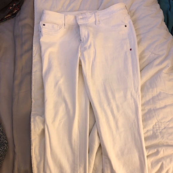 White ankle jeans-worn once - Picture 1 of 1